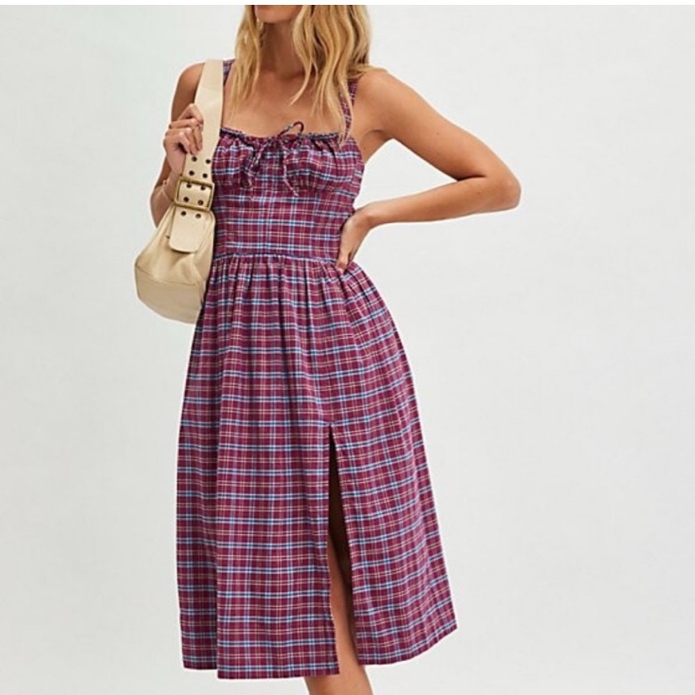 Free People Laters Midi Dress - Medium